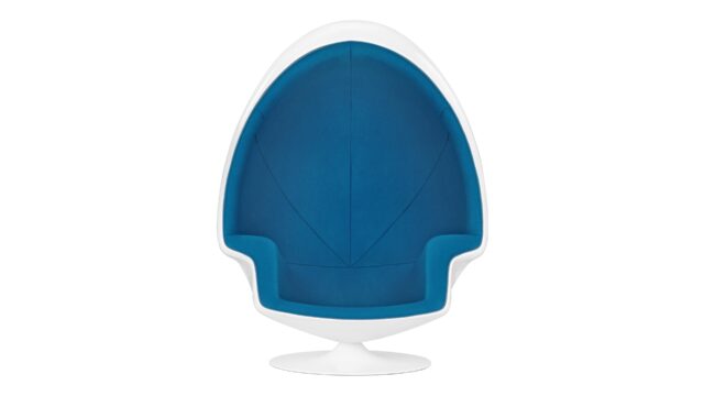 The Alpha – Indigo Blue Wool, Alpha Egg Chair