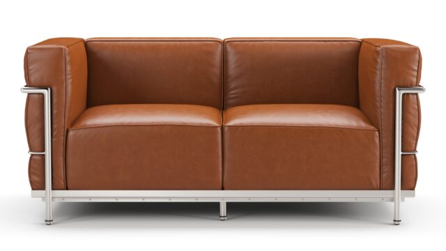 The Corbusier – Tan Premium Leather, Grand Modele