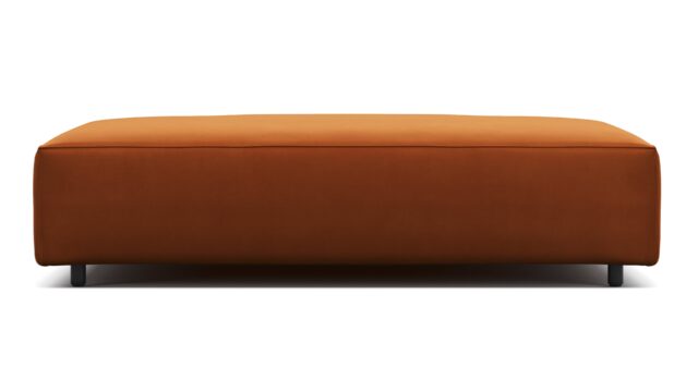 The Extrasoft – Burnt Orange Velvet, Xxl Seat