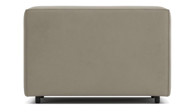 The Extrasoft – Beige Gray Vegan Leather, S Backrest