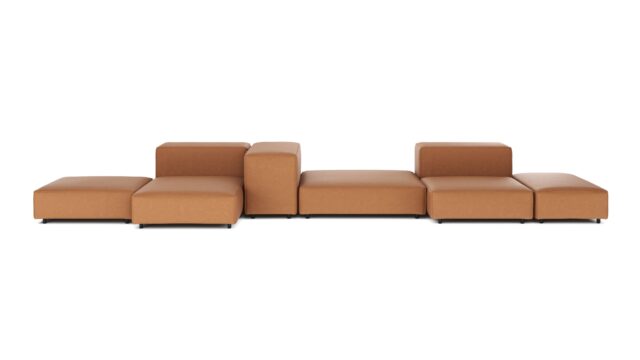The Extrasoft – Tan Vegan Leather, Combination 2 (Left)