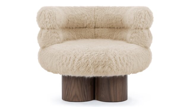 The Lana – Almond Long Hair Sherpa