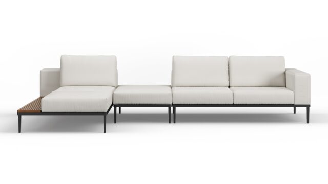 The Marcus – Shell Performance Weave, Sectional (Left Chaise)