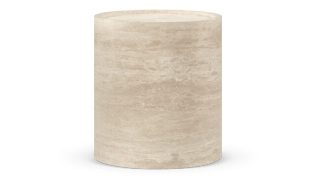 The Toren – Travertine, Side Table