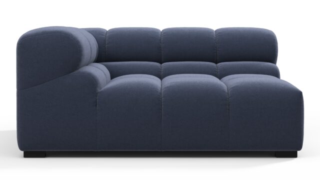 The Tufty – Royal Blue Wool, Armrest (Left)