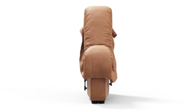 The DS 600 – Tan Vegan Leather, Intermediate Sofa Module