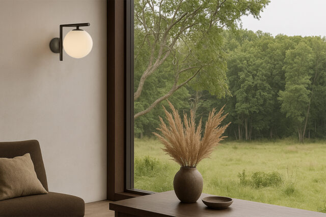 The IC – Pewter, Outdoor Wall Light