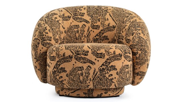 The Julep – Tiger Mountain Chenille, Lounge Chair