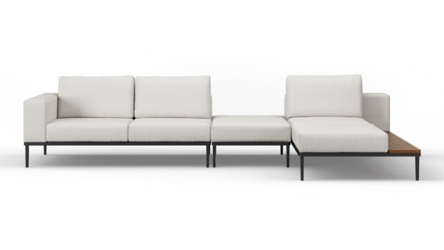 The Marcus – Shell Performance Weave, Sectional (Right Chaise)