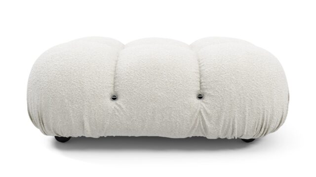 The Bellini – White Boucle, Ottoman