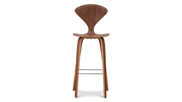 The Norman – Walnut, Bar Stool