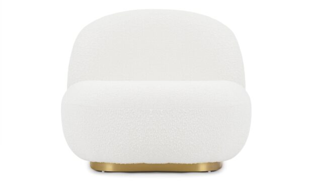 The Pacha – Pearl Boucle, Lounge Chair