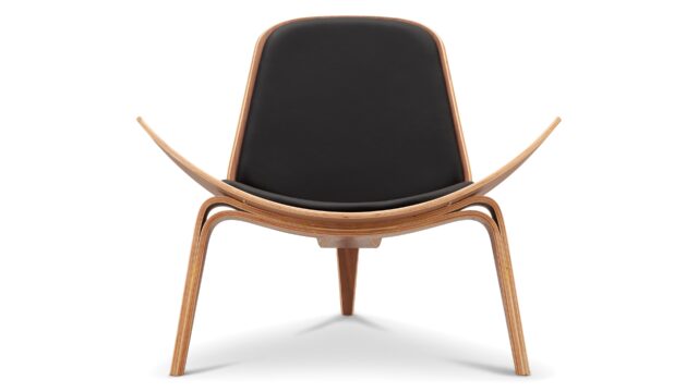The Shell – Walnut and Black Premium Leather