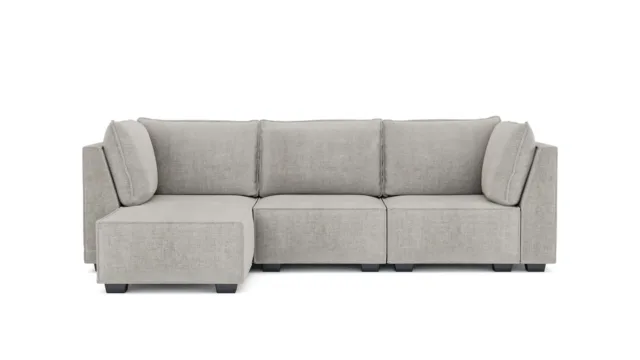 Elaine – Beige Linen, Corner (Sectional)