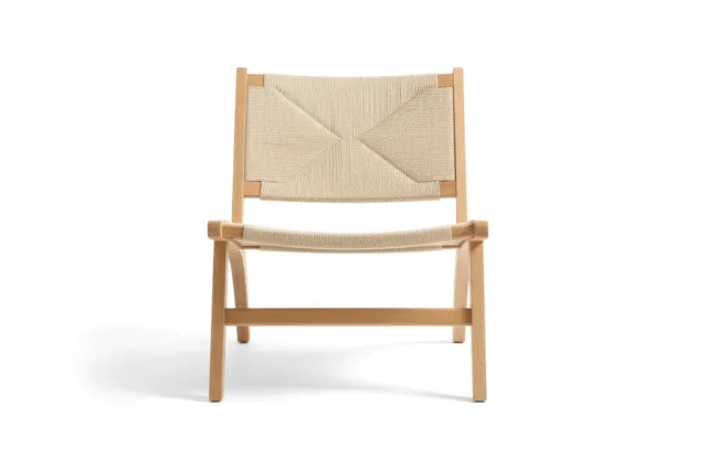 Accent Chairs – Beech, Paper Cord