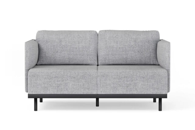 Matilda – Light Grey Linen, Two Seater Sofa