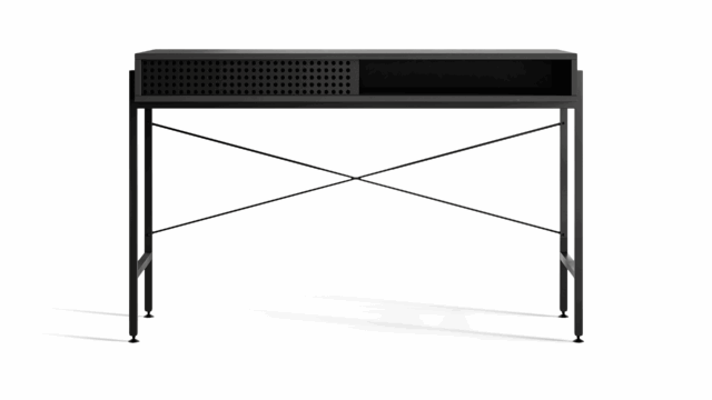 Palmer Desk – Black, 90 x 50 cm